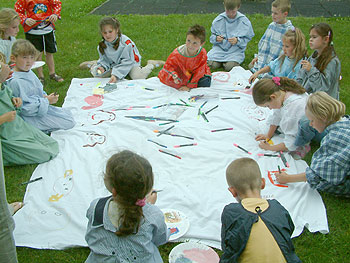 Enfants à l’école