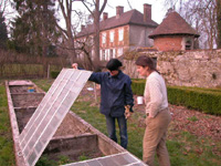 Chassis pour les légumes et les fleurs