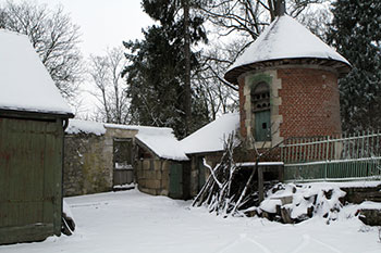 Château in winter